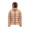 Femmes Moncler Vestes | Doudoune Courte Bady Beige Taille 2