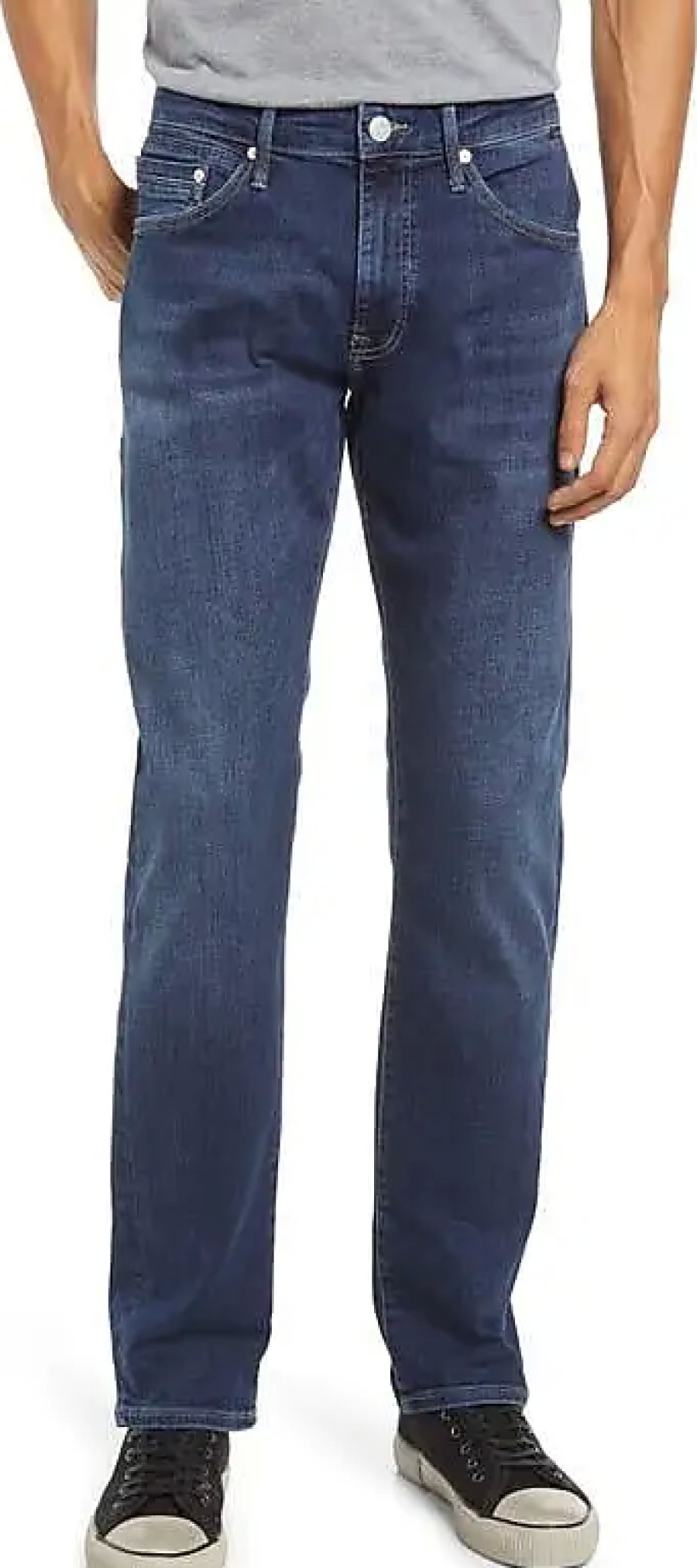 Hommes Marque chanceuse Jeans | Jean Droit Slim Marcus En Mouvement Organique Profond Chez Nordstrom, Taille 29 X 32