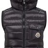 Femmes Moncler Gilets | Glygos Doudoune Noir Taille 5