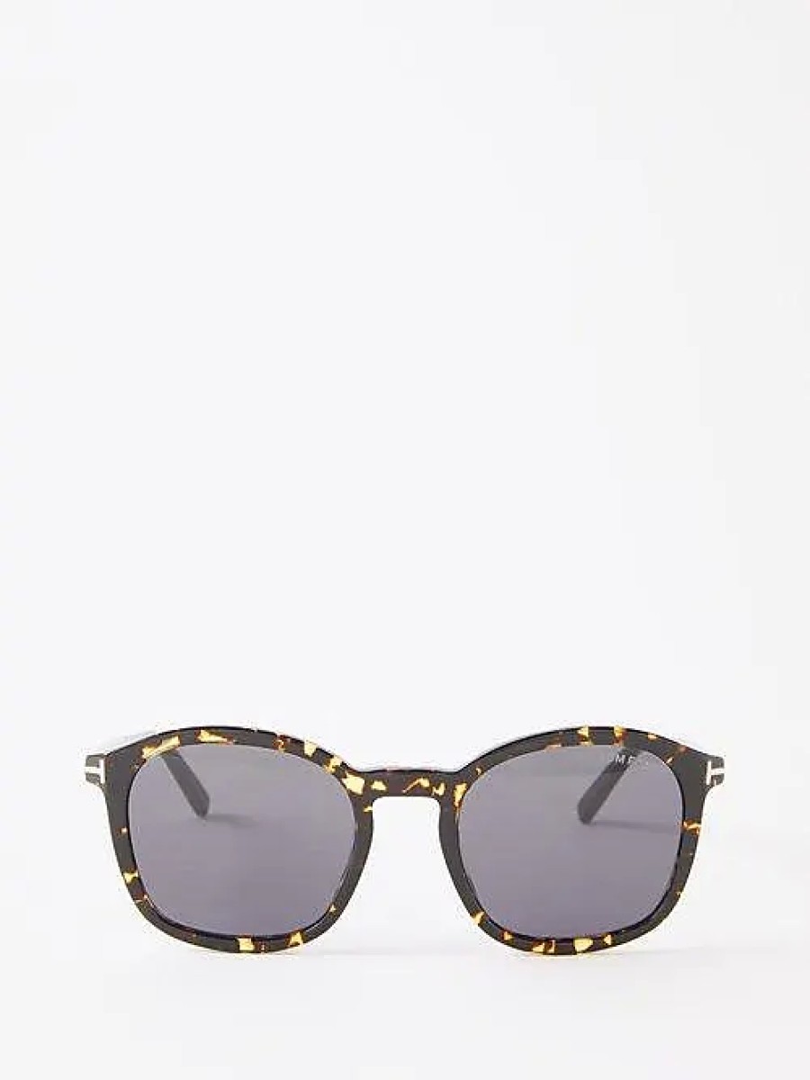 Femmes Ferragamo Des Lunettes De Soleil | Lunettes De Soleil Jayson D-Frame En Acetate Ecaille De Tortue