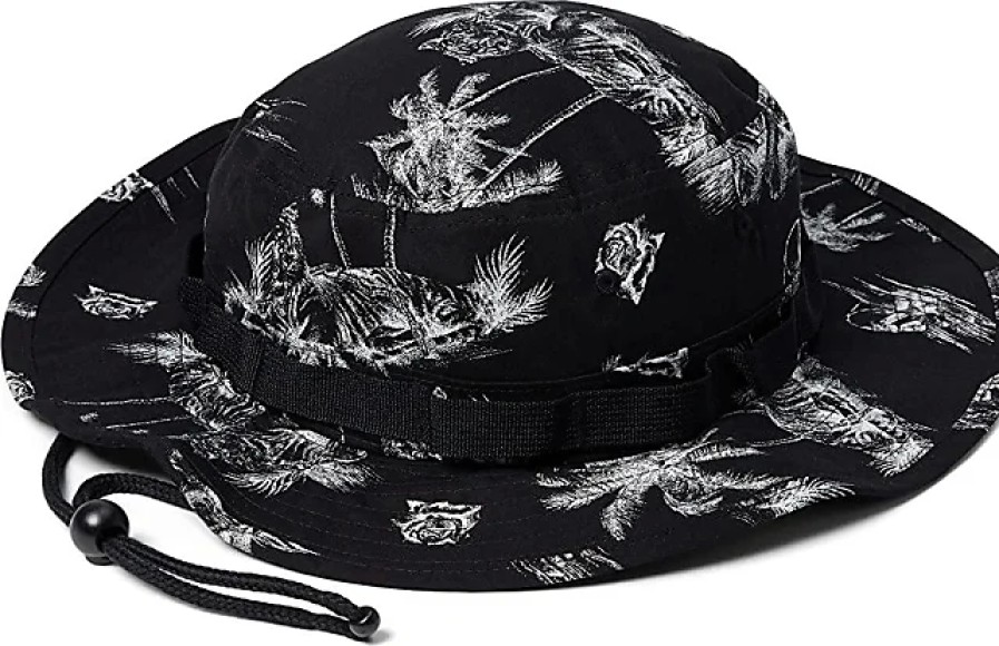 Hommes Billabong Chapeaux | Casquettes Jean Jean Prowler Boonie (Noir)