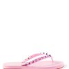 Femmes Birkenstock Des Sandales | Tongs Loubi Flip Spikes Donna - Femme - Rose