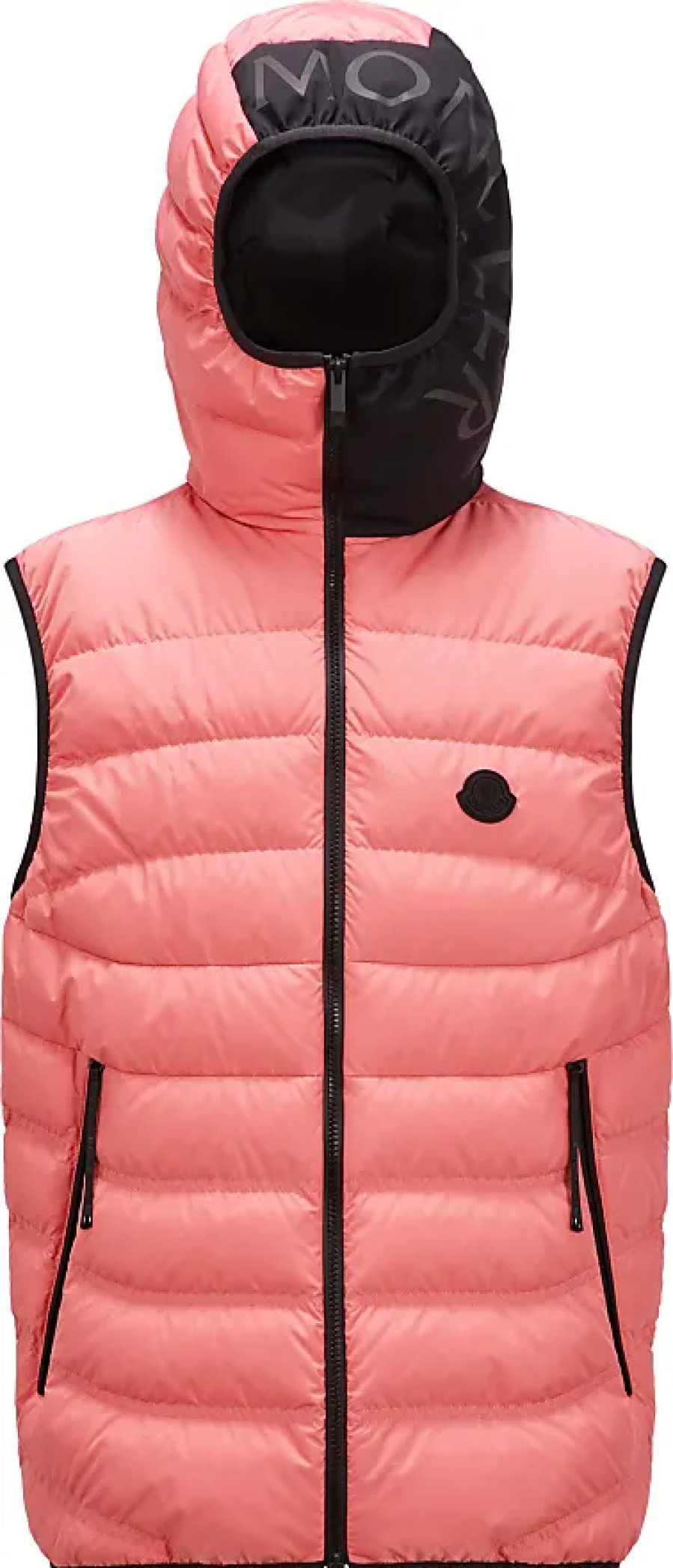 Hommes Moncler Gilets | Nubiera Doudoune Rose Taille 4