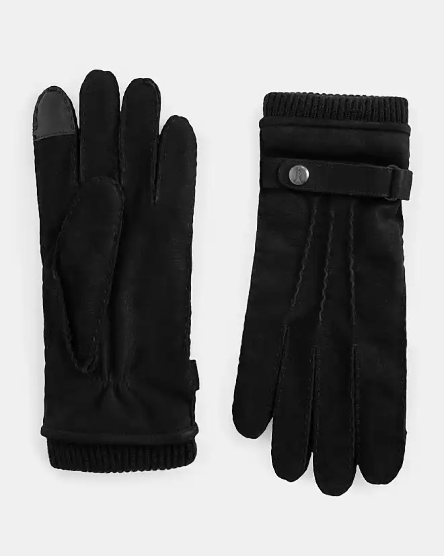 Hommes Tous les saints Gants | Gants En Cuir A Rendement Slade