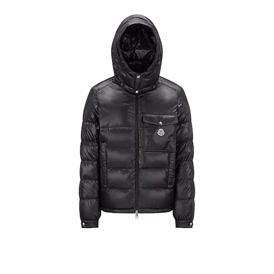 Hommes Moncler Vestes | Wollaston Doudoune Courte Noir Taille 4