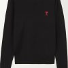 Femmes Liverpool Los Angeles Chandails | + Pull En Laine Merinos Brode Net Sustain - Noir - Xx Small,X Small,Small,Medium,Large,X Large