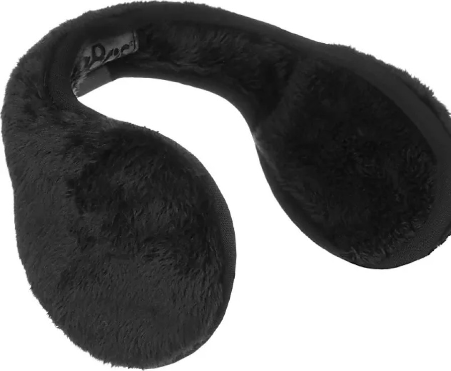 Femmes UGG Cache-Oreilles | Cache-Oreilles Lush Pour Femme, Noir, Taille Unique