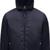 Hommes Moncler Vestes | Veste A Capuche Grimpeurs Bleu Taille 6