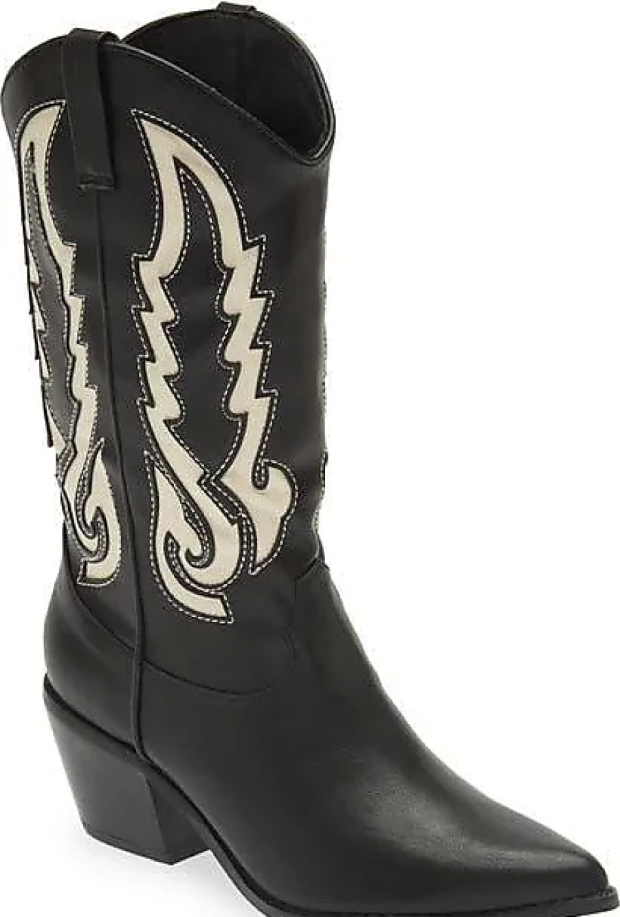 Femmes Prada Chaussures En Cuir | Botte Norva Western A Bout Pointu En Os Noir Chez Nordstrom, Taille 10