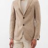 Hommes Paul Smith Costumes | Zegna - Blazer En Laine Melangee A Simple Boutonnage