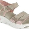 Femmes Tous les saints Des Sandales | Sandale De Sport Arch Fit Fresh Bloom En Taupe/Rose Chez Nordstrom, Taille 11