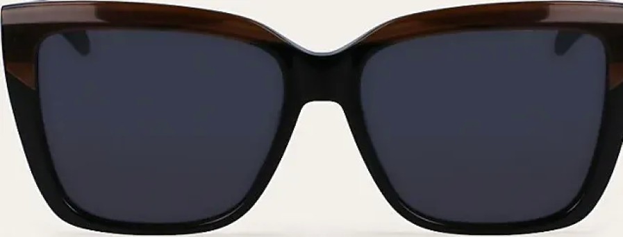 Femmes Dior Des Lunettes De Soleil | Lunettes De Soleil Femme Rayees Marron/Noir