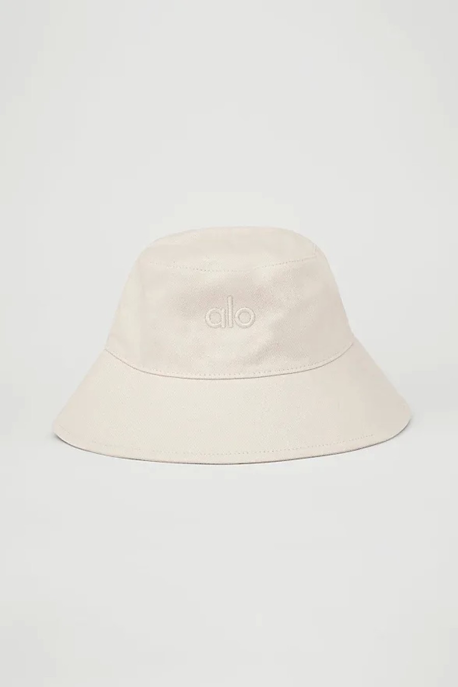 Femmes Alo Yoga Chapeaux | Chapeau Bob Weekender En Lin Frais Beige, Taille : Moyen/Grand