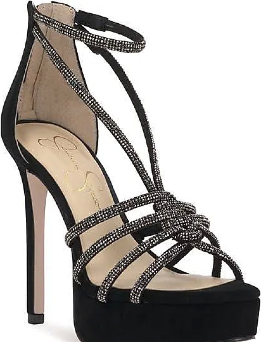 Femmes Simon Miller Chaussures A Semelles Compensees | Sandale A Plateforme Avec Bride A La Cheville Suvrie En Noir Chez Nordstrom, Taille 6,5