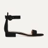 Femmes Mère Tongs | Sandales En Daim Versilia 20 - Noir - It34.5,It36,It36.5,It37,It37.5,It38,It38.5,It39,It39.5,It40,It42