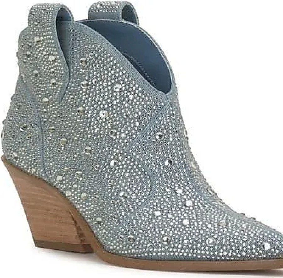 Femmes Donald J Pliner Bottines | Bottine Zadie En Bleu Moyen Chez Nordstrom, Taille 7