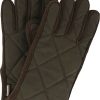 Hommes Hestra Gants | Gants En Coton Cire Winterdale En Olive/Marron Chez Nordstrom, Taille Petite