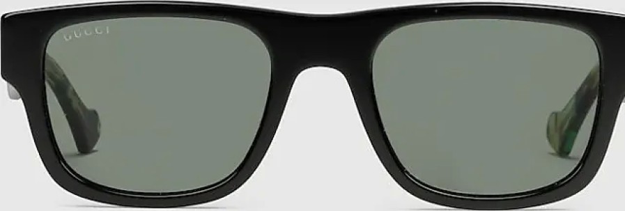 Hommes Blanc cassé Des Lunettes De Soleil | Lunettes De Soleil A Monture Carree, Noires