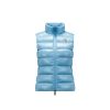 Femmes Palm Angels x Moncler Gilets | Ghany Doudoune Bleu Taille 00