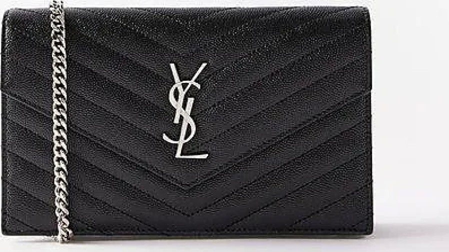 Femmes Saint-Laurent Sacs | Sac Porte Epaule En Cuir Matelasse Cassandre Ysl-Logo