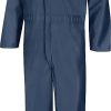 Hommes Dickies Combinaisons | Combinaison Esd/Anti-Station Pour Hommes, Bleu Marine, Longue 2X-Large