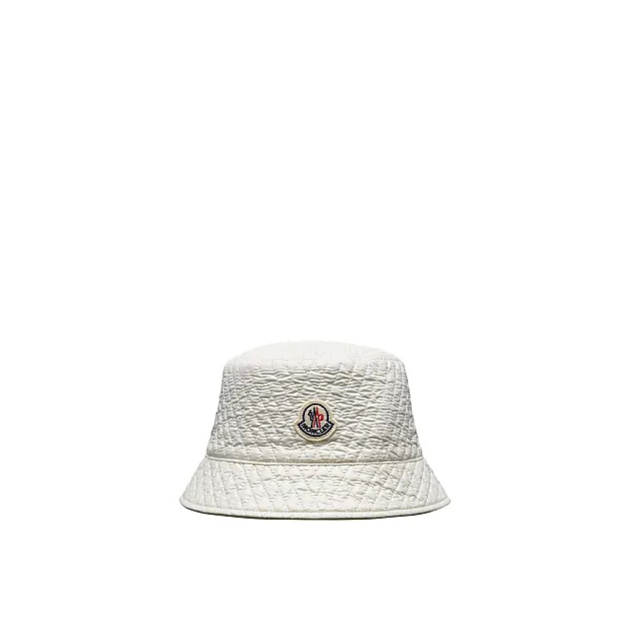 Femmes Tous les saints Chapeaux | Bob Matelasse Blanc Taille S