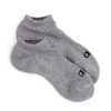 Hommes Alo Yoga Sous-Vetement | Chaussettes De Rue Pour Hommes En Gris Tourterelle Chine/Noir, Taille : L/Xl (10,5-13)