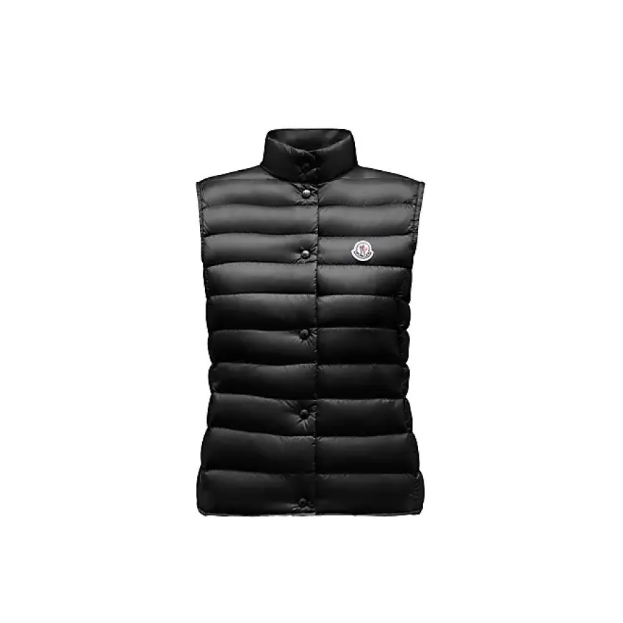 Femmes Moncler Gilets | Liane Doudoune Noir Taille 3