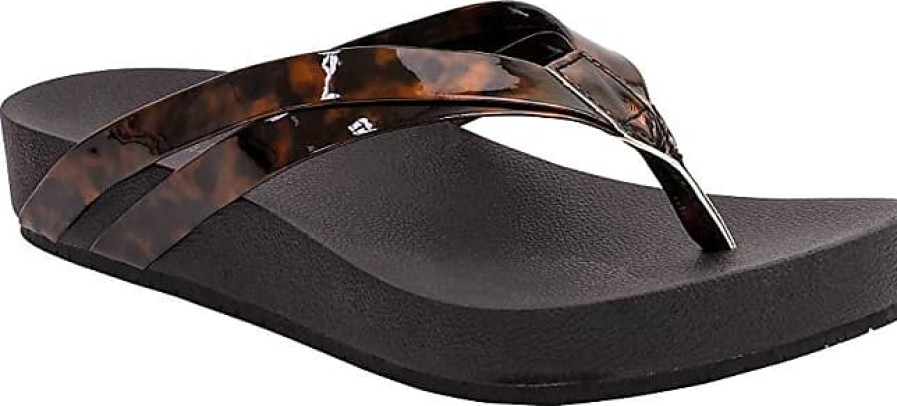 Femmes FitFlop Tongs | Sandy Seas Flip-Flop (Tortue) Chaussures Pour Femmes