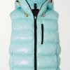 Femmes Galerie Gilets | Gilet De Ski A Capuche Matelasse Naima - Bleu - Fr34, Fr36, Fr38, Fr40, Fr42, Fr44