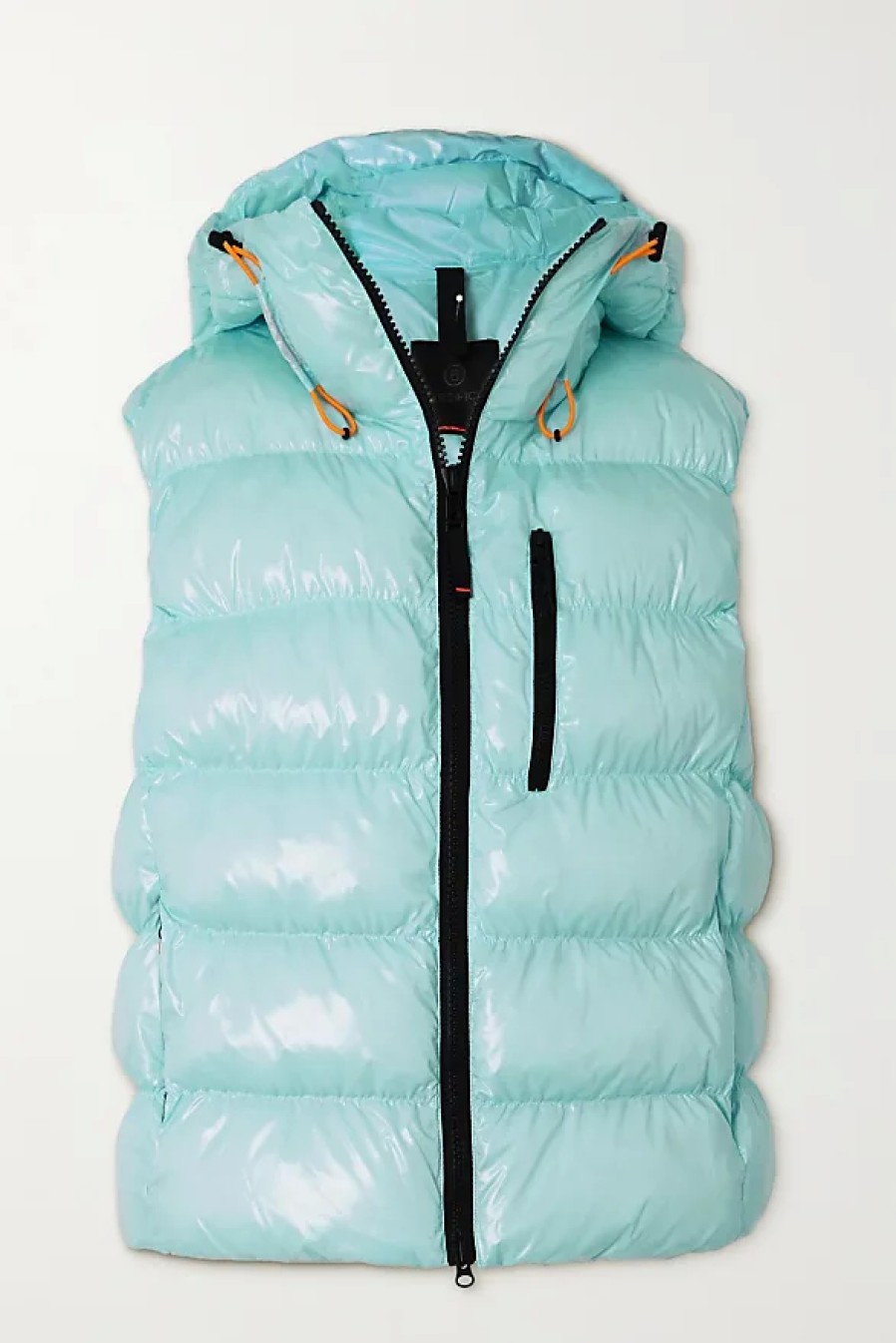 Femmes Galerie Gilets | Gilet De Ski A Capuche Matelasse Naima - Bleu - Fr34, Fr36, Fr38, Fr40, Fr42, Fr44