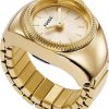 Femmes Ferragamo Montres | Montre Bague, 15 Mm En Or Chez Nordstrom