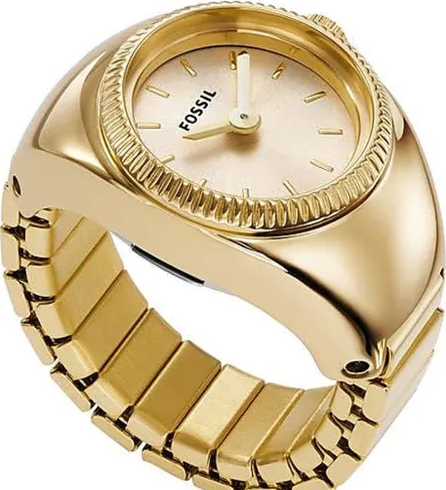 Femmes Ferragamo Montres | Montre Bague, 15 Mm En Or Chez Nordstrom