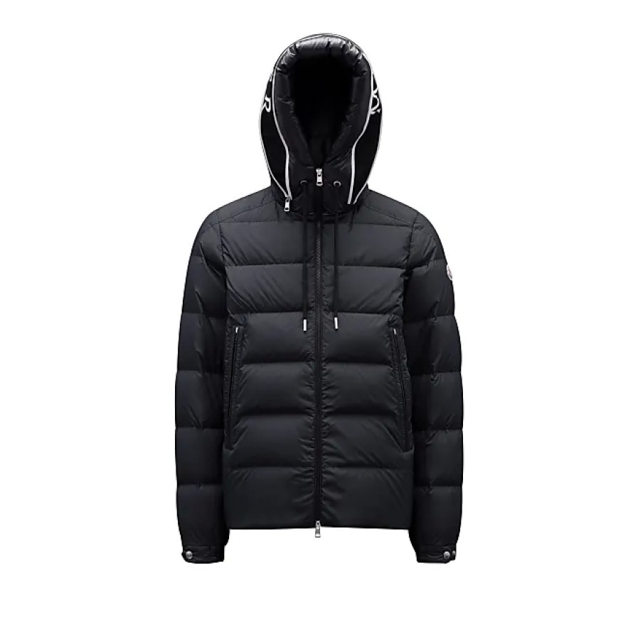 Hommes Moncler Vestes | Cardere Doudoune Courte Noir Taille 6