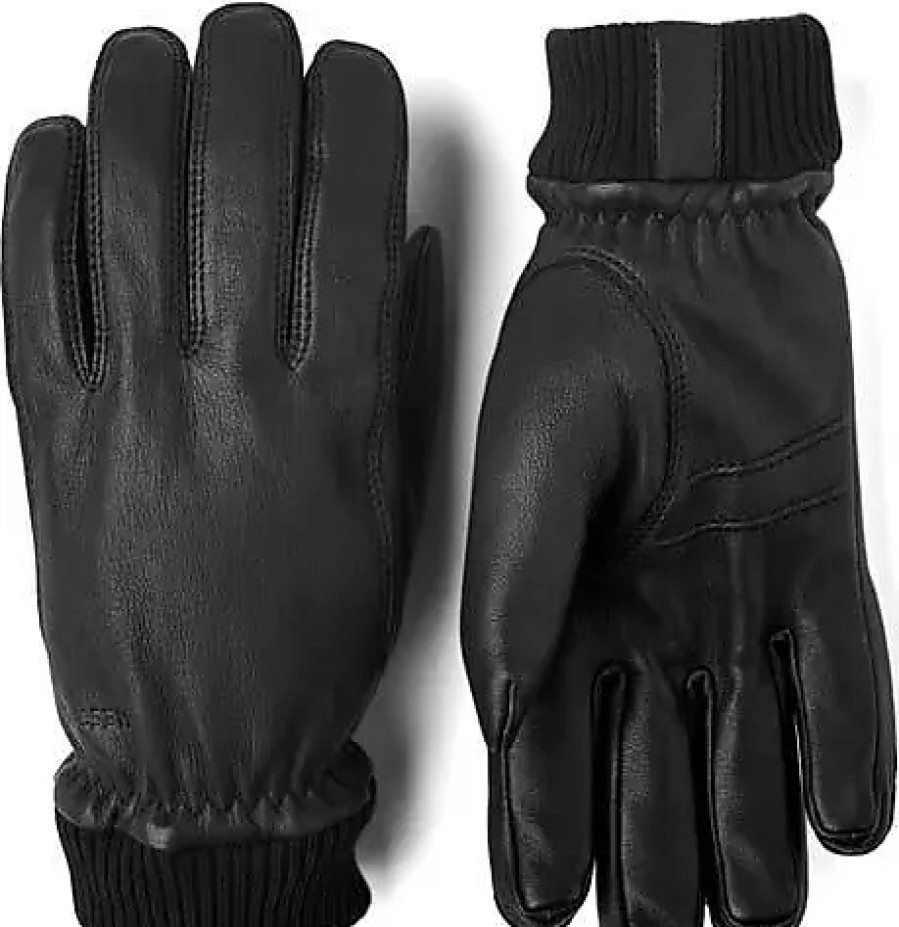 Hommes Tous les saints Gants | Gants En Cuir Tore Deerskin En Noir Chez Nordstrom, Taille Moyenne