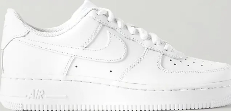 Femmes Reebok Baskets | Baskets En Cuir Air Force 1 07 - Blanc - Us5, Us5.5, Us6, Us6.5, Us7, Us7.5, Us8, Us8.5, Us9, Us9.5, Us10, Us10.5, Us11, Us11.5