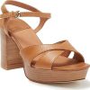 Femmes Michael Kors Chaussures A Semelles Compensees | Sandale A Plateforme Avec Bride De Cheville Seraphina En Beige Chez Nordstrom, Taille 11