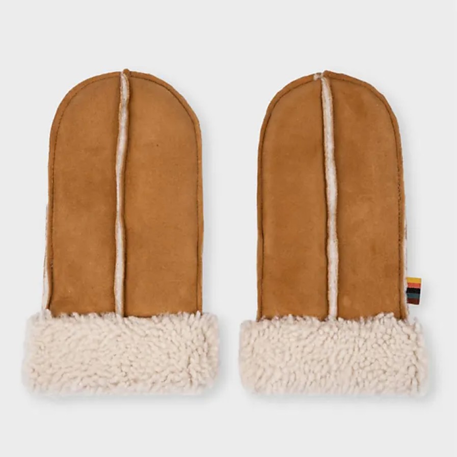 Femmes Yves Salomon Gants | Mitaines Femme Shearling