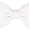 Hommes Magasin Trafalgar Noeuds Papillon | Noeud Papillon En Soie - Homme - Soie - Taille Unique - Blanc