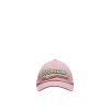 Femmes Aiguille américaine Casquettes | Casquette De Baseball En Gabardine Rose Taille Unique