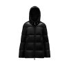 Femmes Moncler Vestes | Doudoune Courte Seritte Noir Taille 3