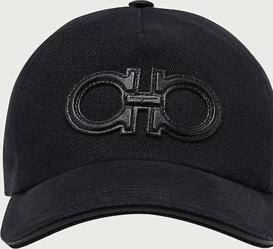 Femmes Moncler Casquettes | Casquette Baseball Homme Noir