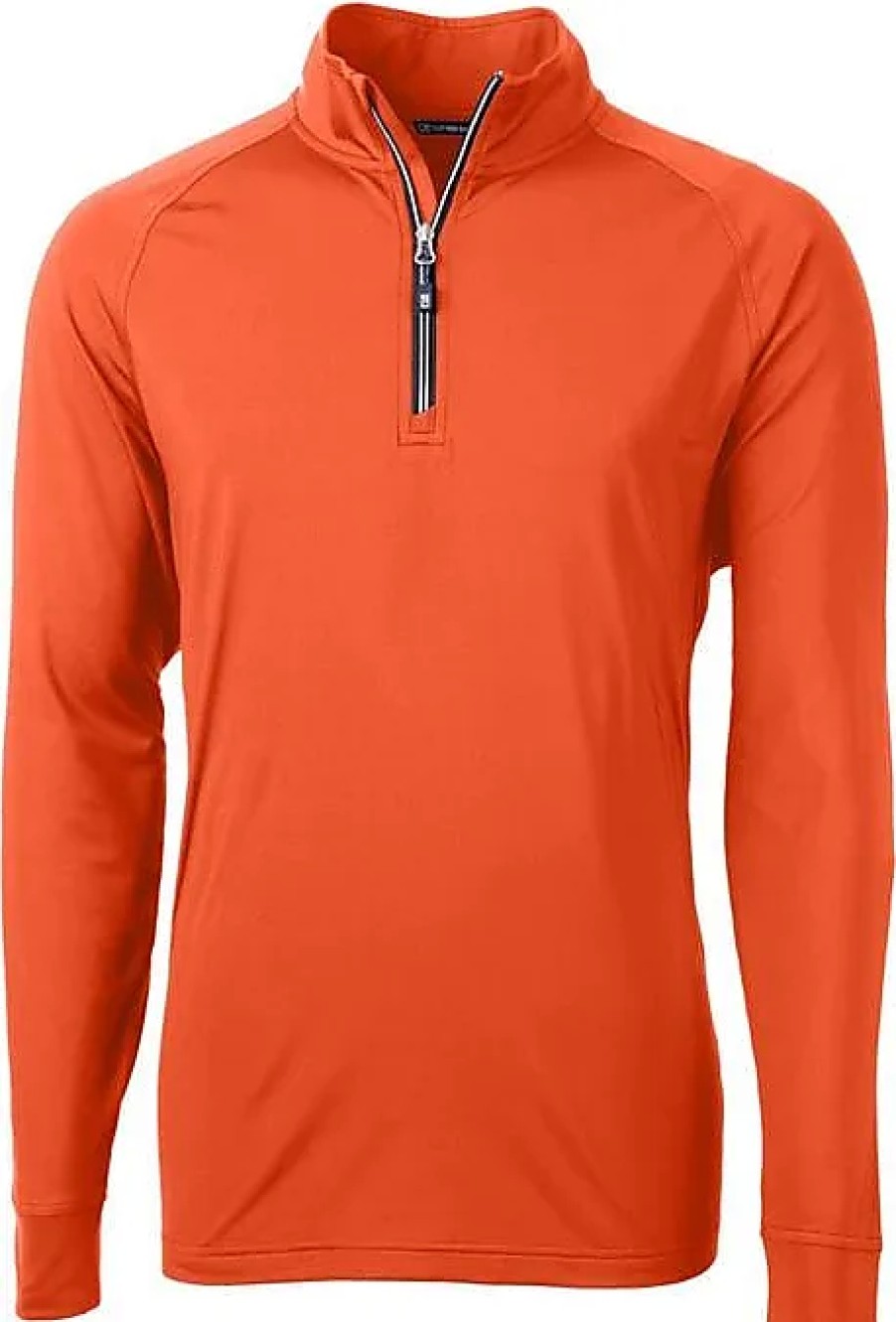 Hommes Bugatchi Chandails | Pull Adapt Quarter Zip En Orange Universitaire Chez Nordstrom, Taille Xxx-Large