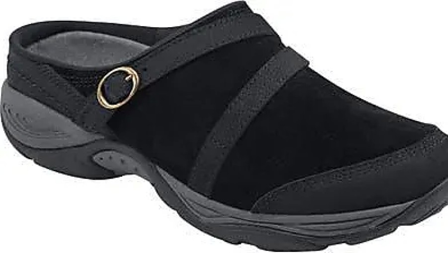 Femmes Marche douce Mules | Sabot Equinox En Daim Noir Chez Nordstrom, Taille 5,5