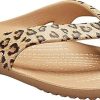 Femmes Havaianas Tongs | Sandales Femme Kadee Ii Flip (Leopard/Or)