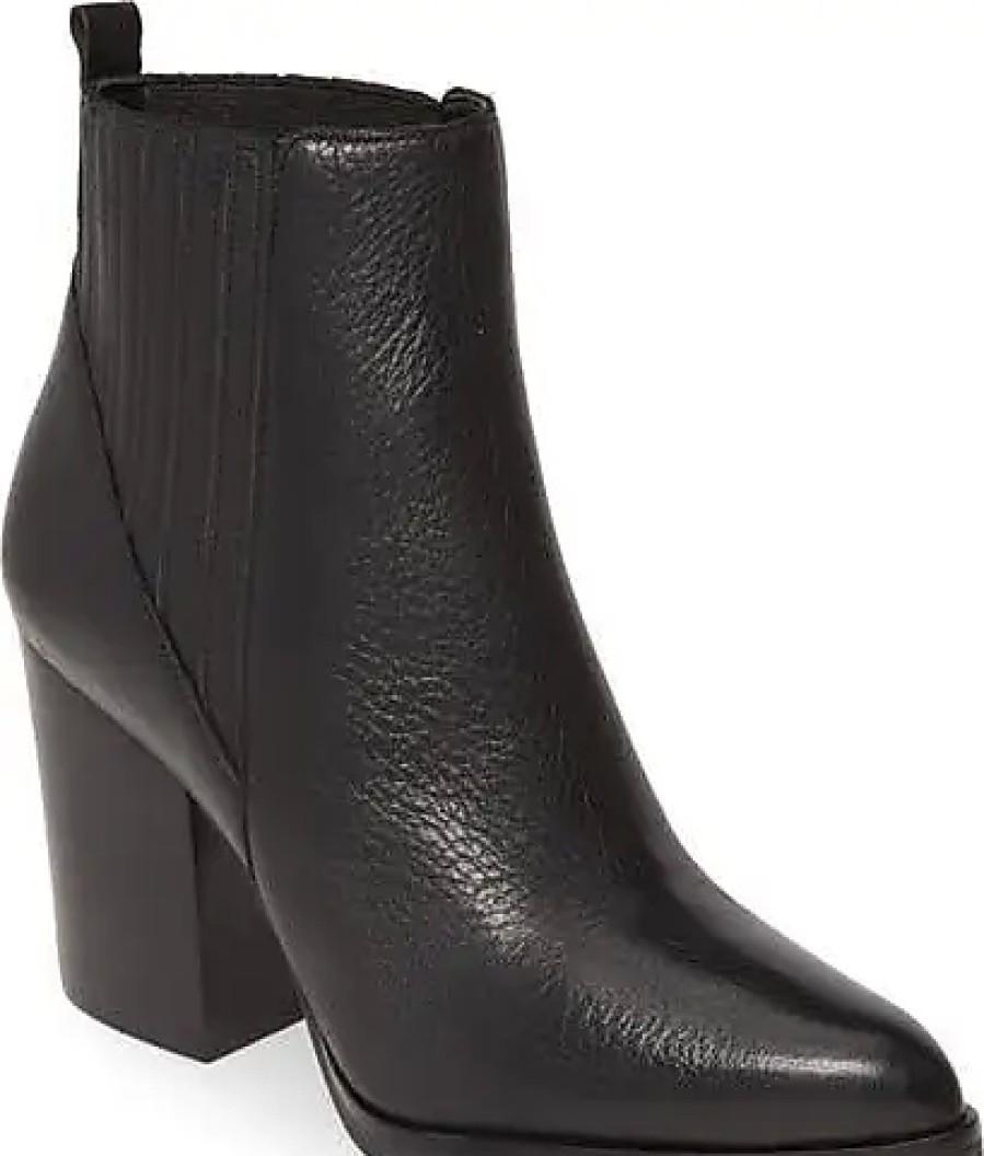 Femmes Boden Bottines | Bottine Alva En Cuir Noir Chez Nordstrom, Taille 5,5