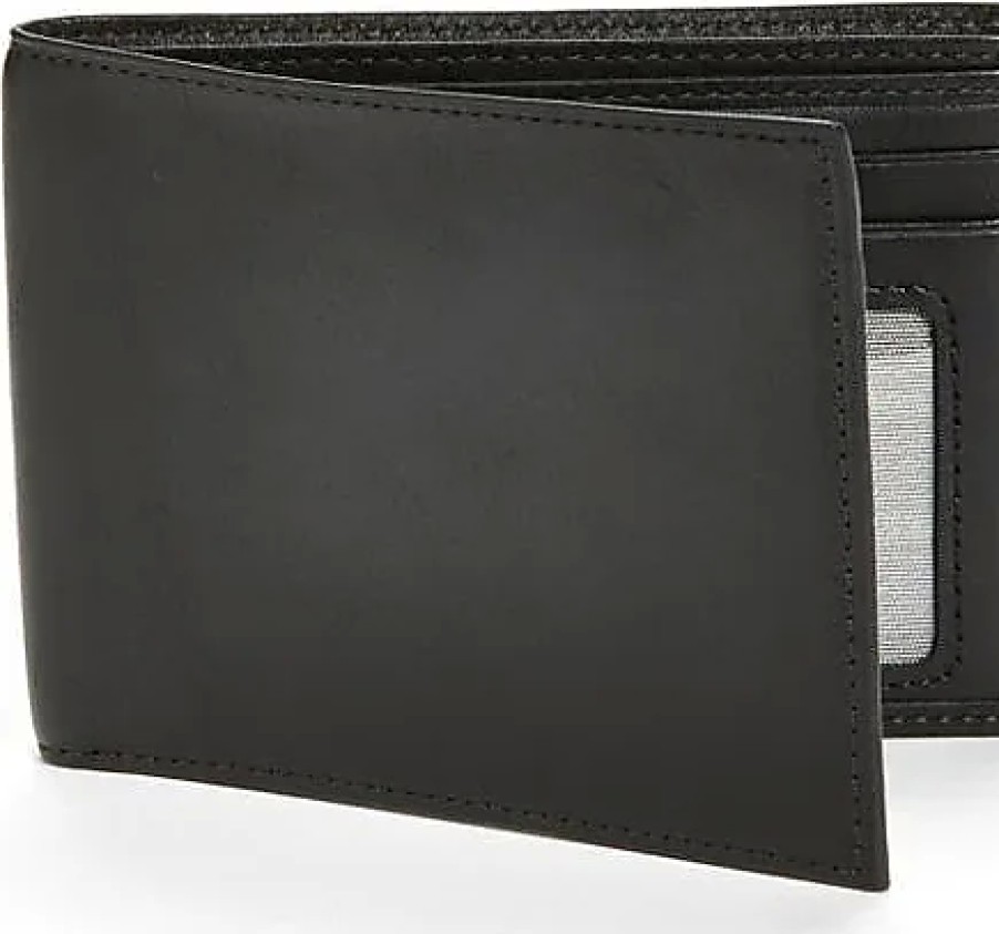 Hommes Mont blanc Portefeuilles | Portefeuille En Cuir Nappa Executive Id En Noir Chez Nordstrom