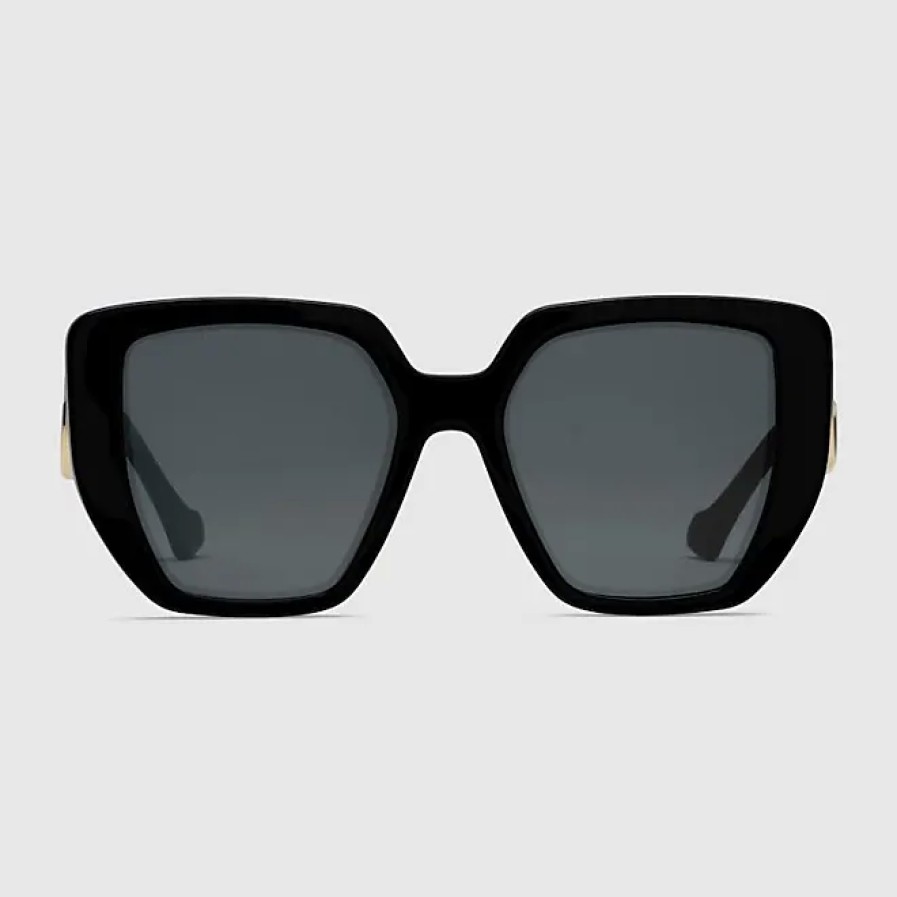 Femmes Dior Des Lunettes De Soleil | Lunettes De Soleil A Monture Rectangulaire, Noires