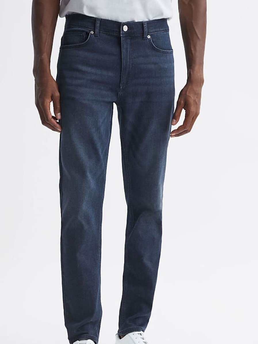 Hommes polo Ralph Lauren Jeans | Littleton - Jean Indigo Coupe Slim Taille Moyenne, 32