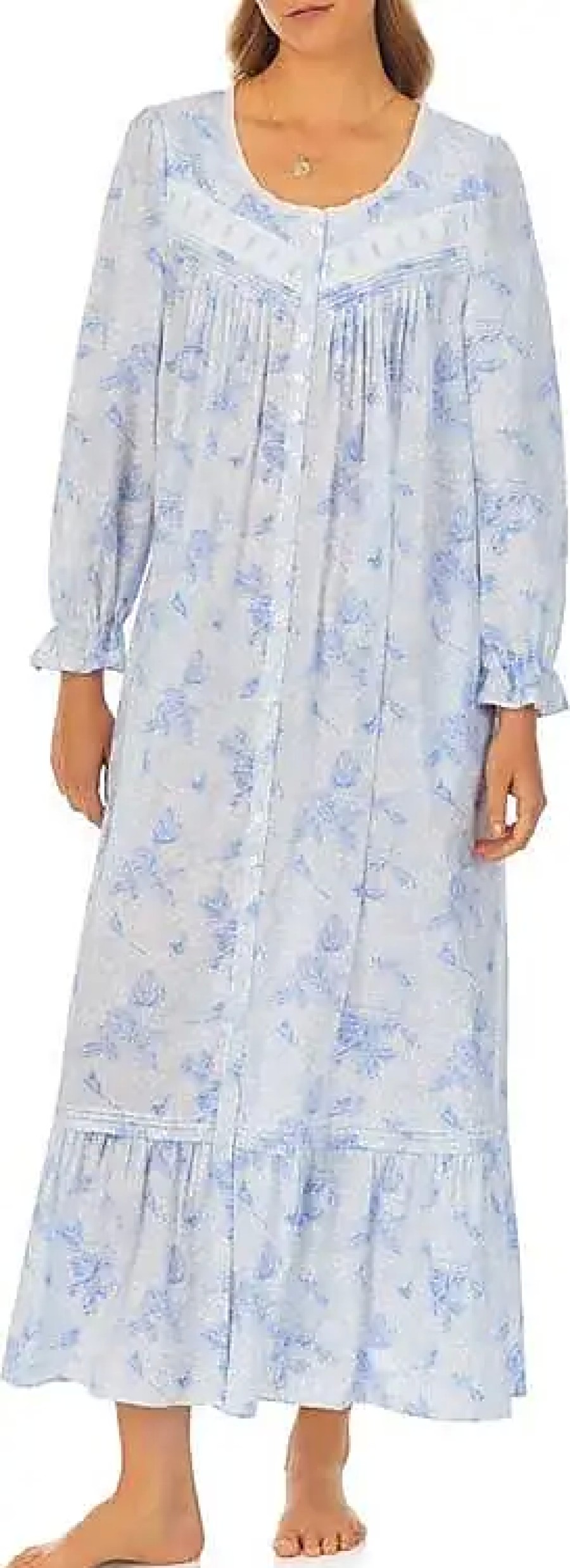 Femmes En fleur par Jonquil Vetements De Detente | Chemise De Nuit De Ballet A Manches Longues En Imprime Bleu Chez Nordstrom, Taille Xx-Small